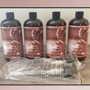 SEALED WEN Pomegranate Cleansing Conditioner | 4x 16oz + 2 Pumps